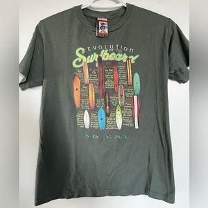 The Duck Co. Surf T Shirt. Size youth L (also fits adult Small).
